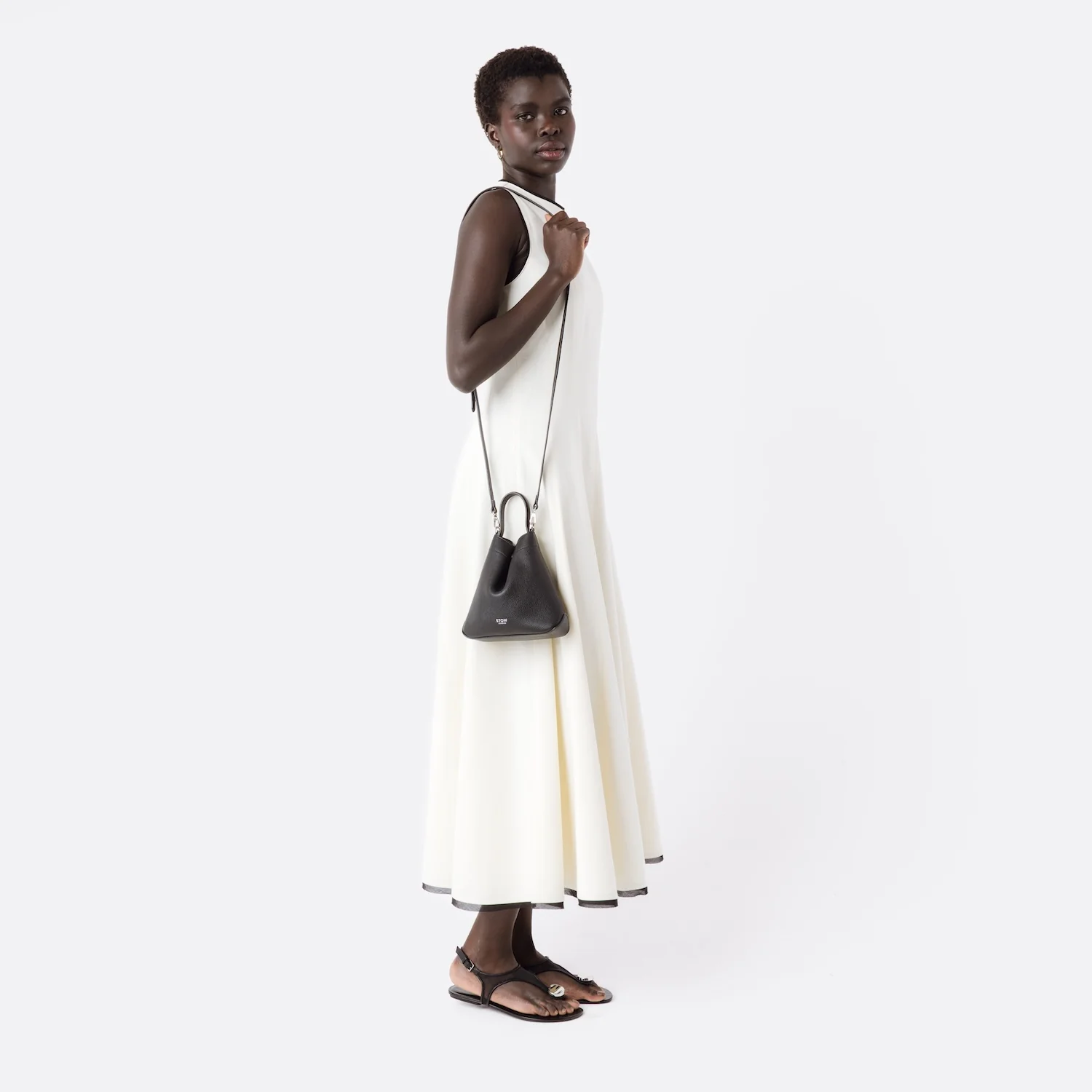 Leather Crossbody Strap for Mini Curve - Image 4