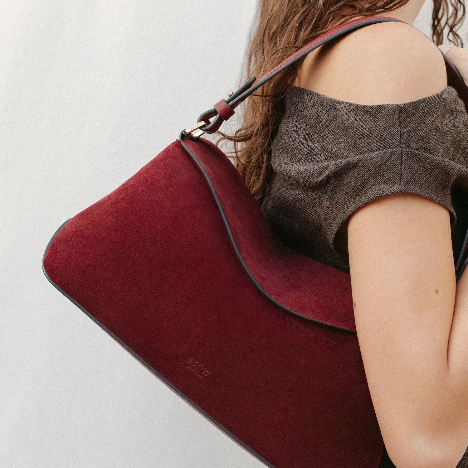 Leather Shoulder Strap for East West - Image 2
