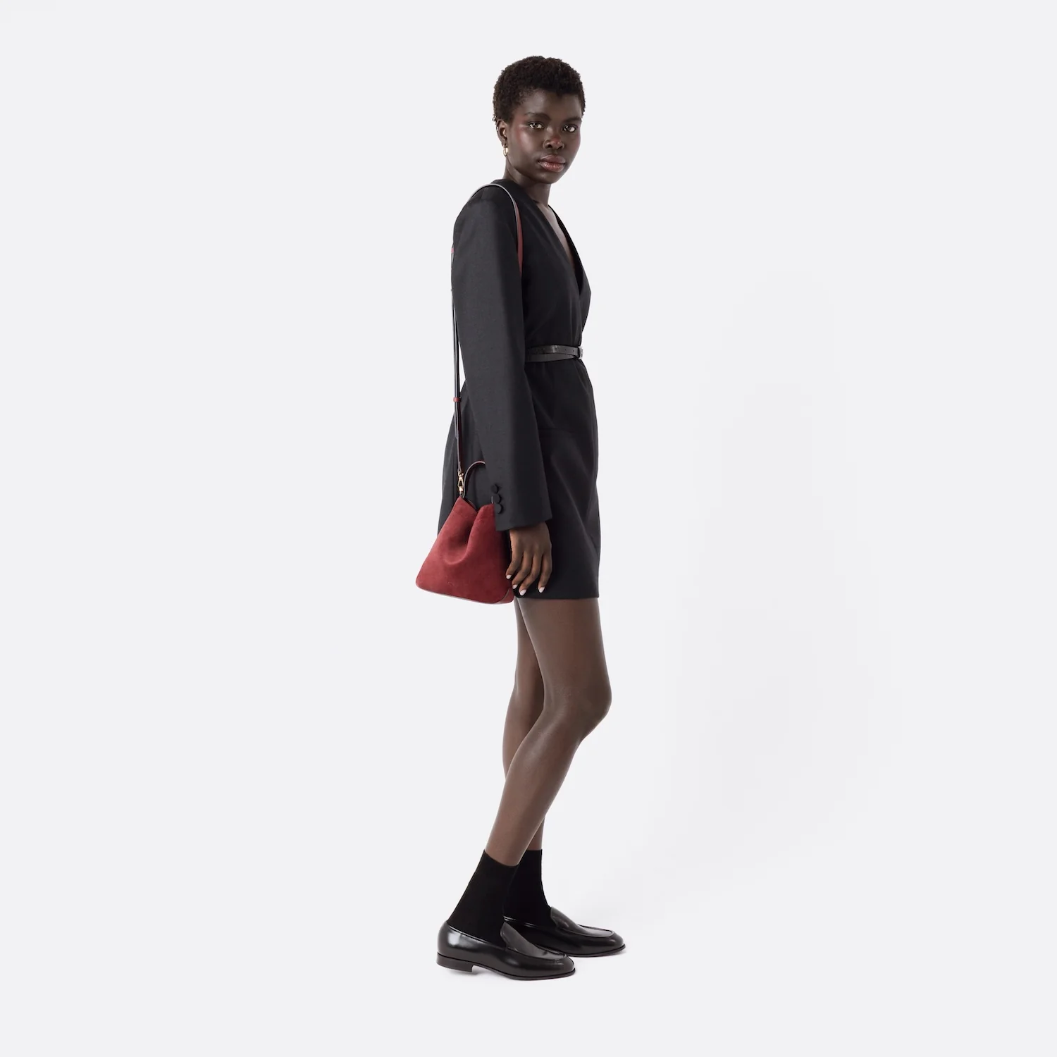 Leather Crossbody Strap for Mini Curve - Image 4