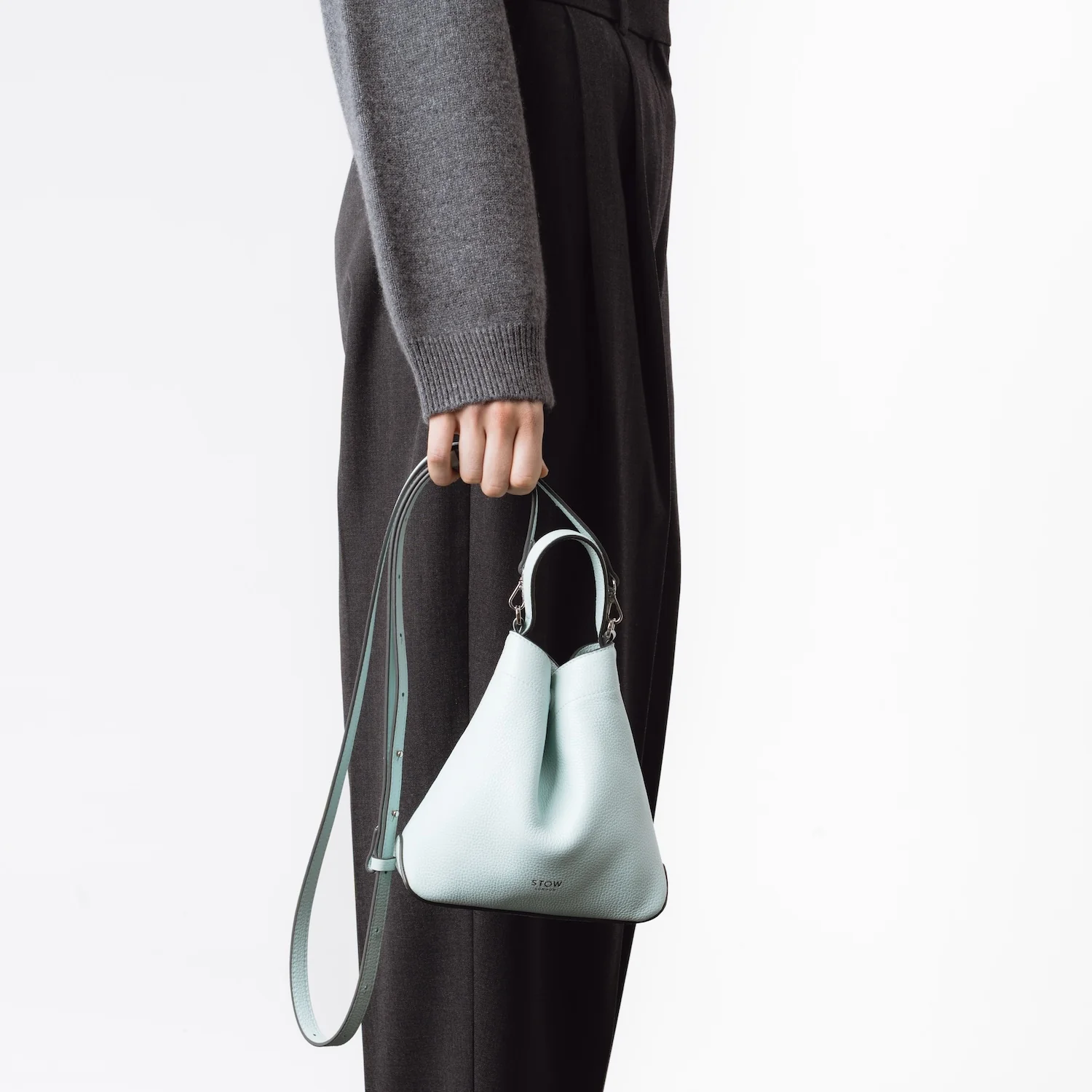 Leather Crossbody Strap for Mini Curve - Image 2