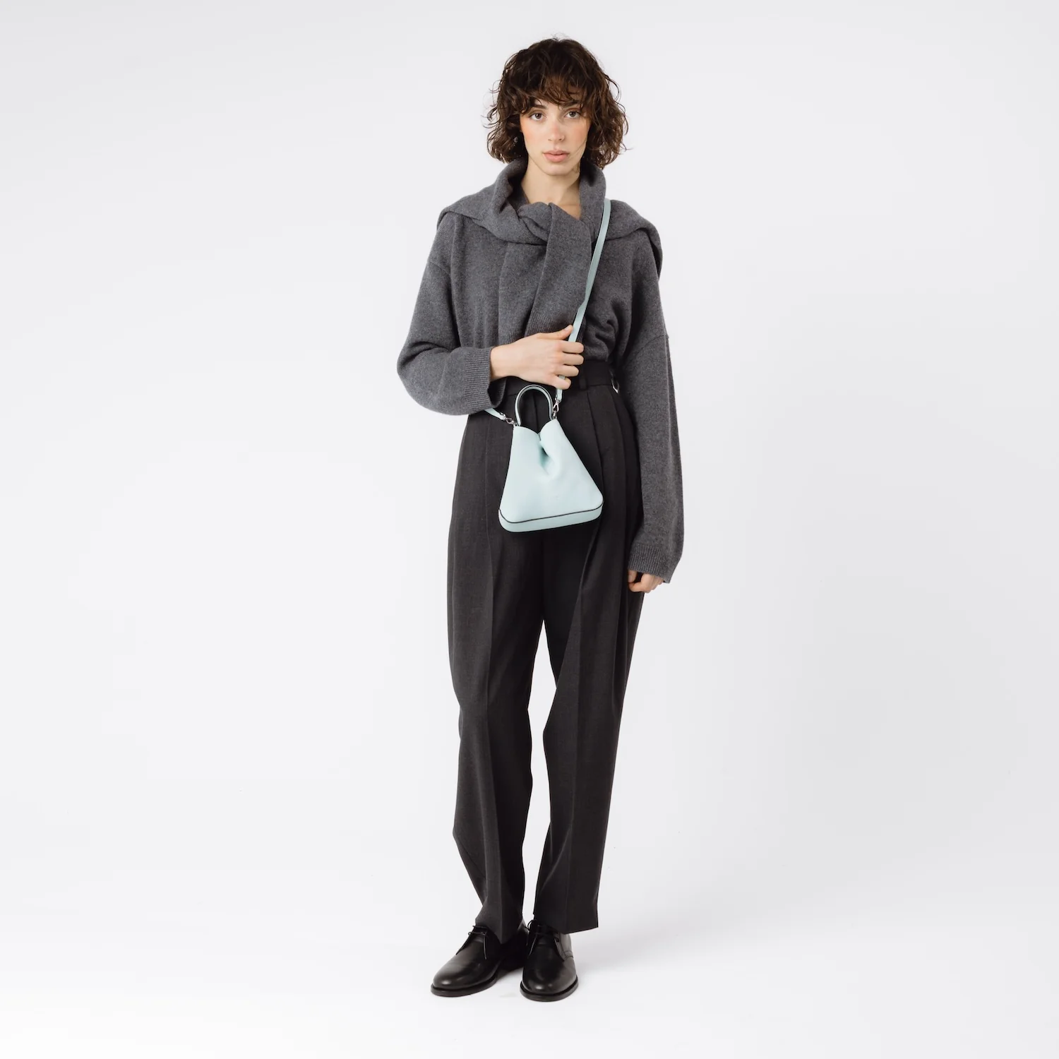 Leather Crossbody Strap for Mini Curve - Image 4