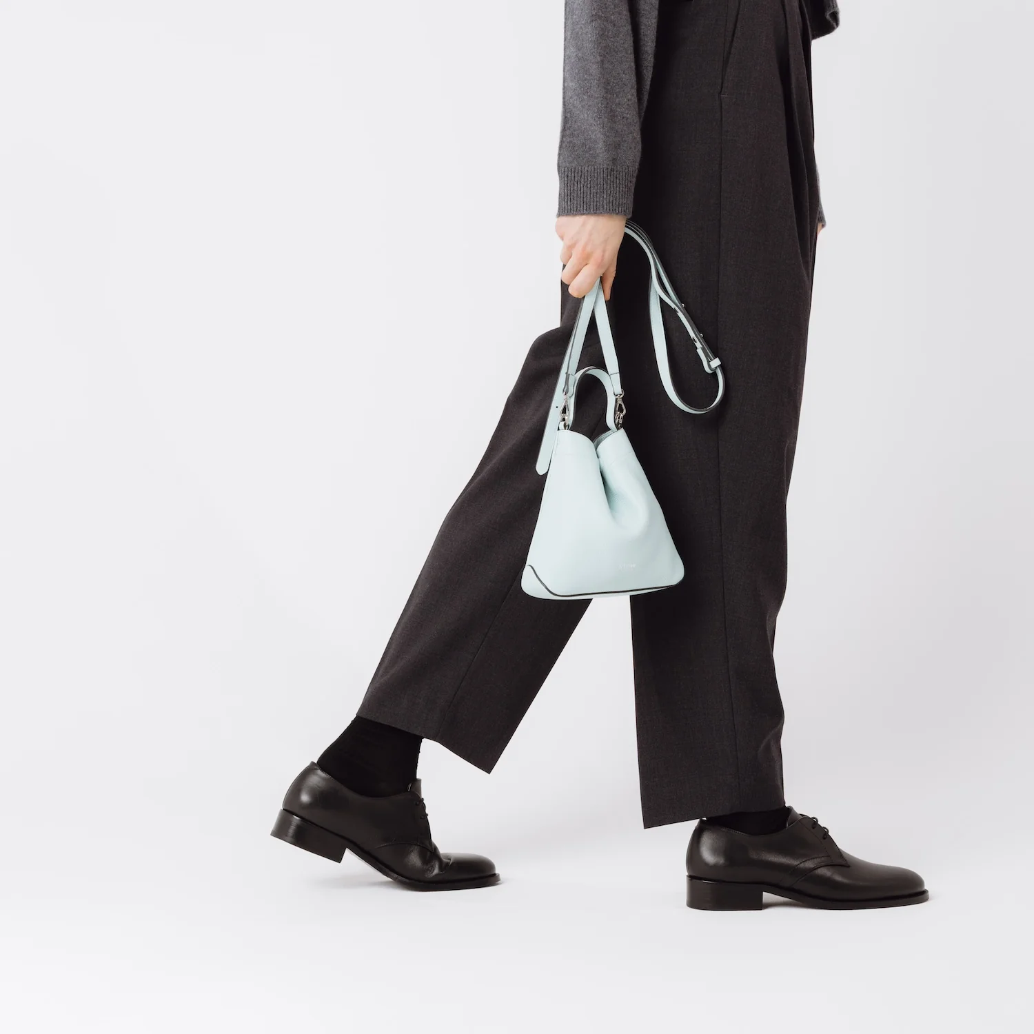 Leather Crossbody Strap for Mini Curve - Image 6