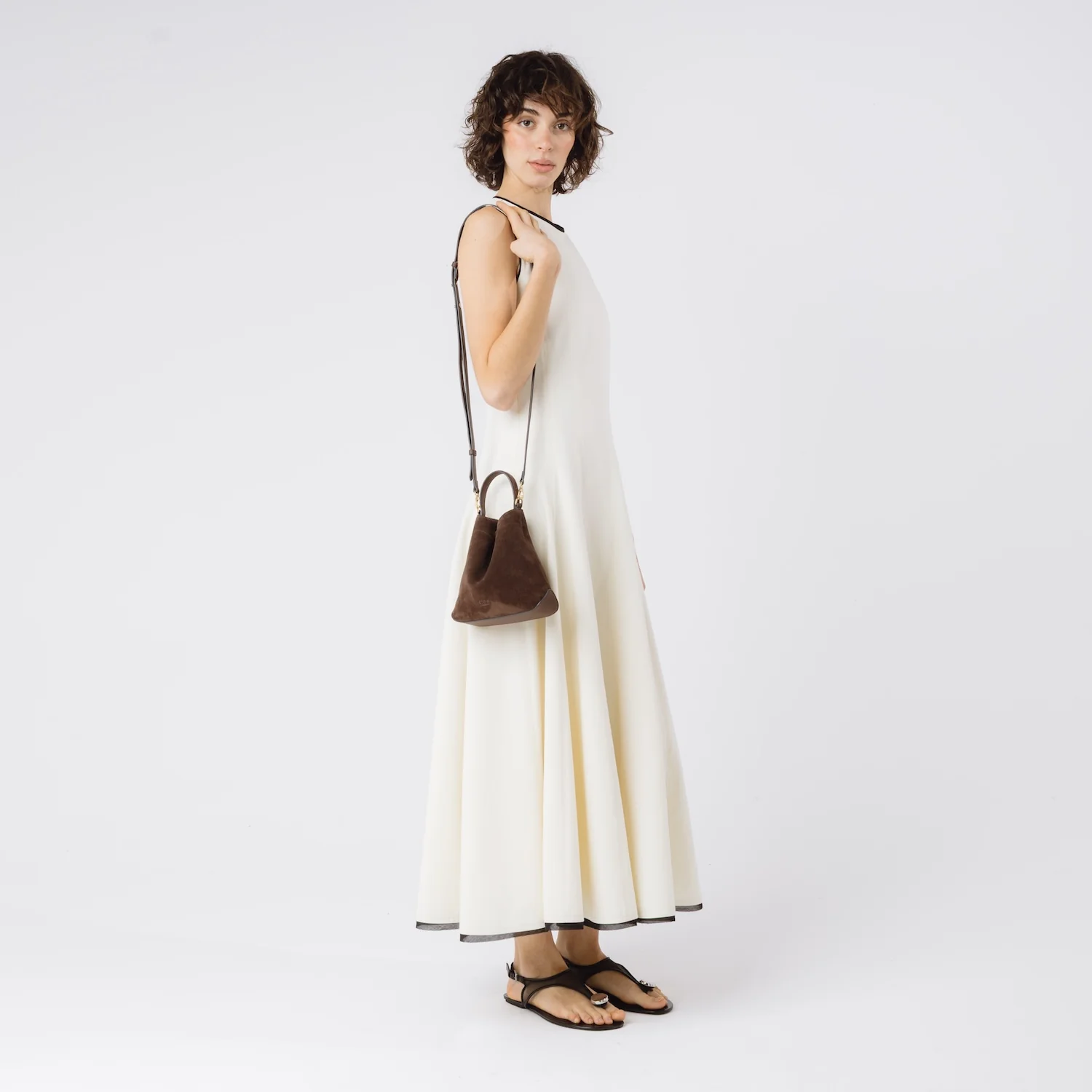 Leather Crossbody Strap for Mini Curve - Image 4