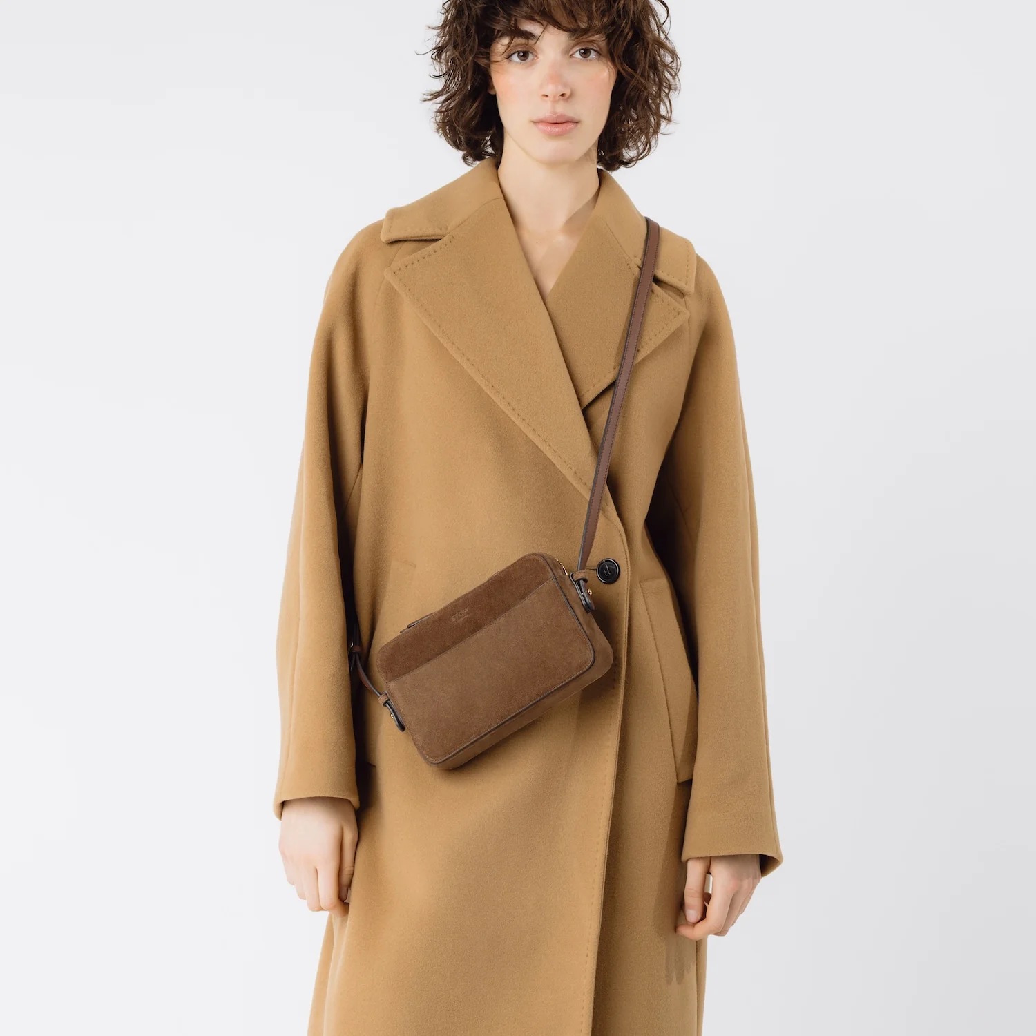 Suede Camera Bag - Image 6