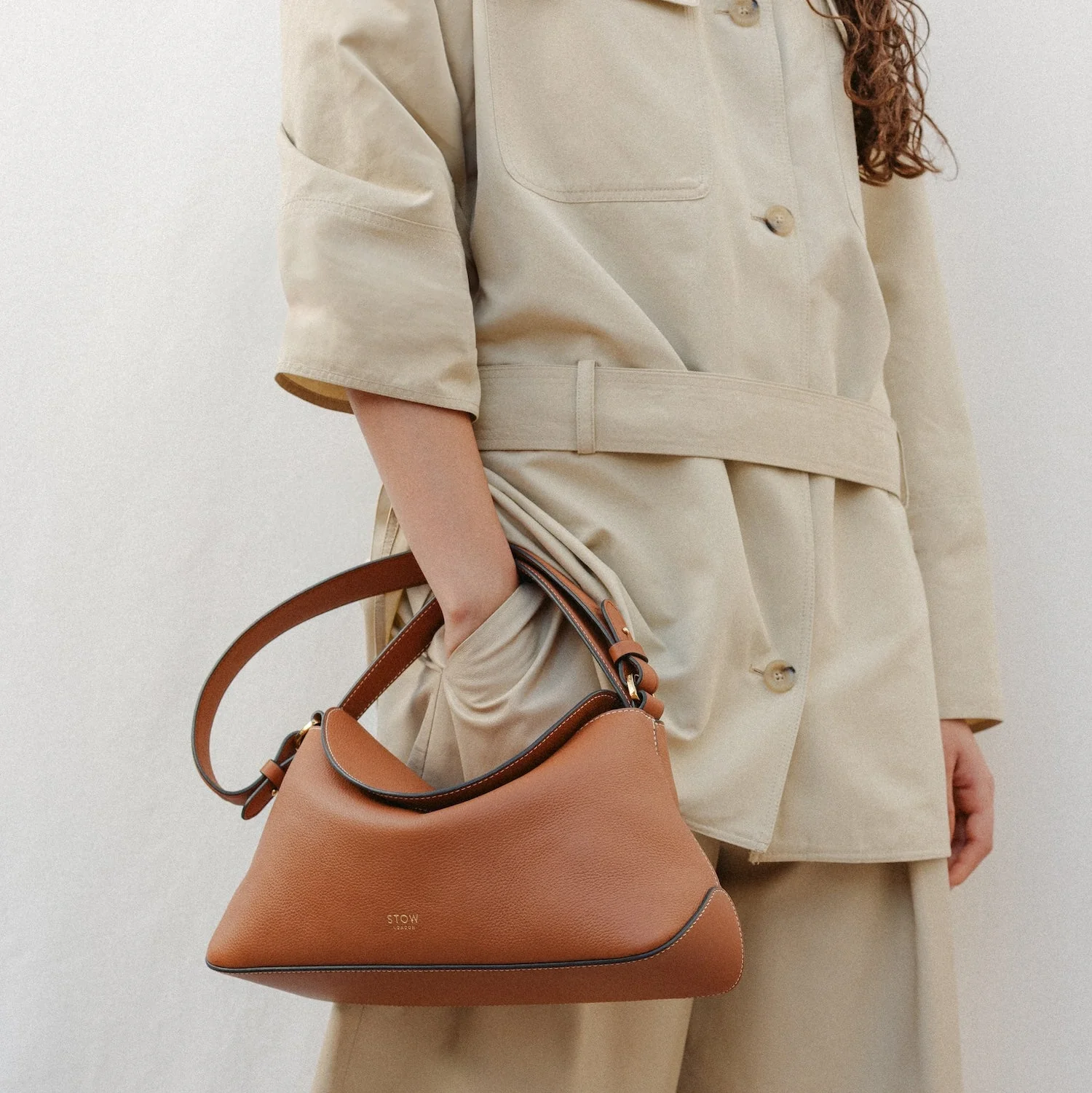 Leather Shoulder Strap for East West - Image 4