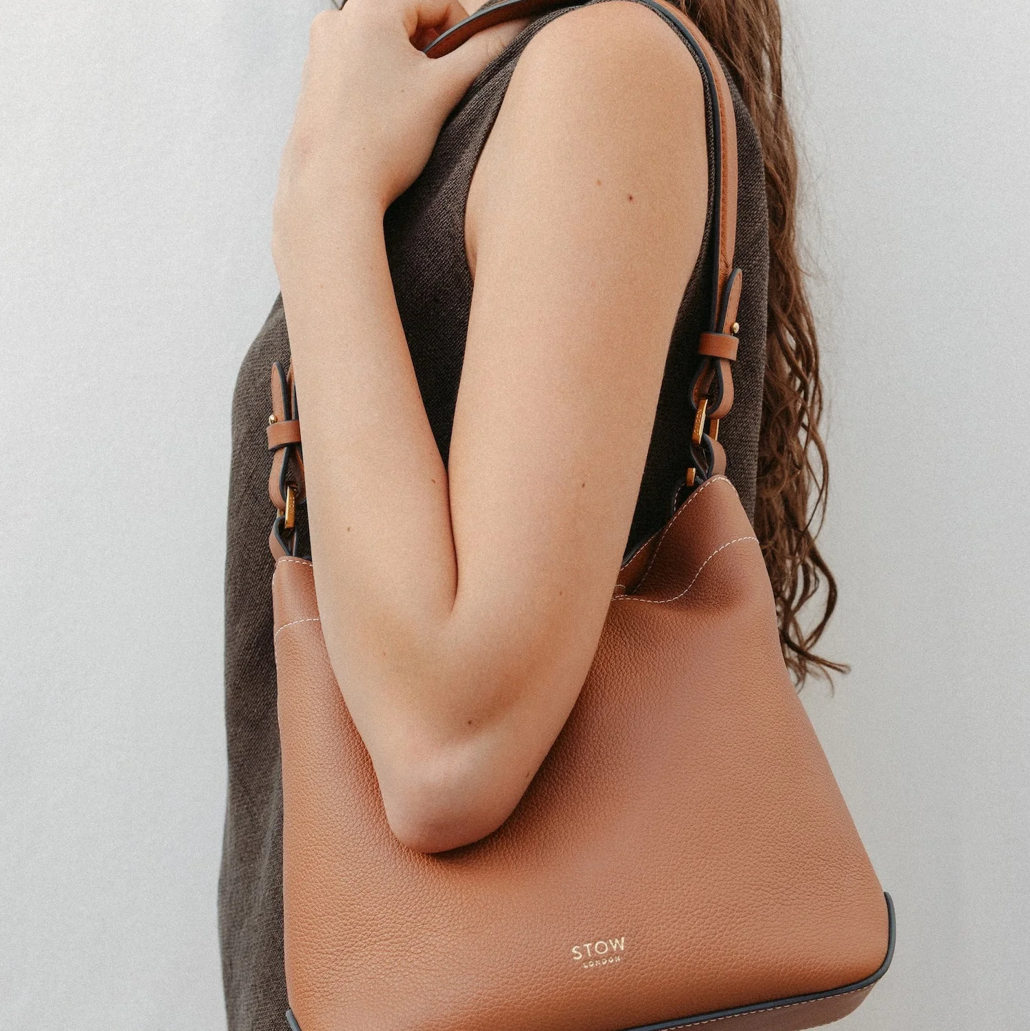 Leather Shoulder Strap for Midi Curve - Image 2