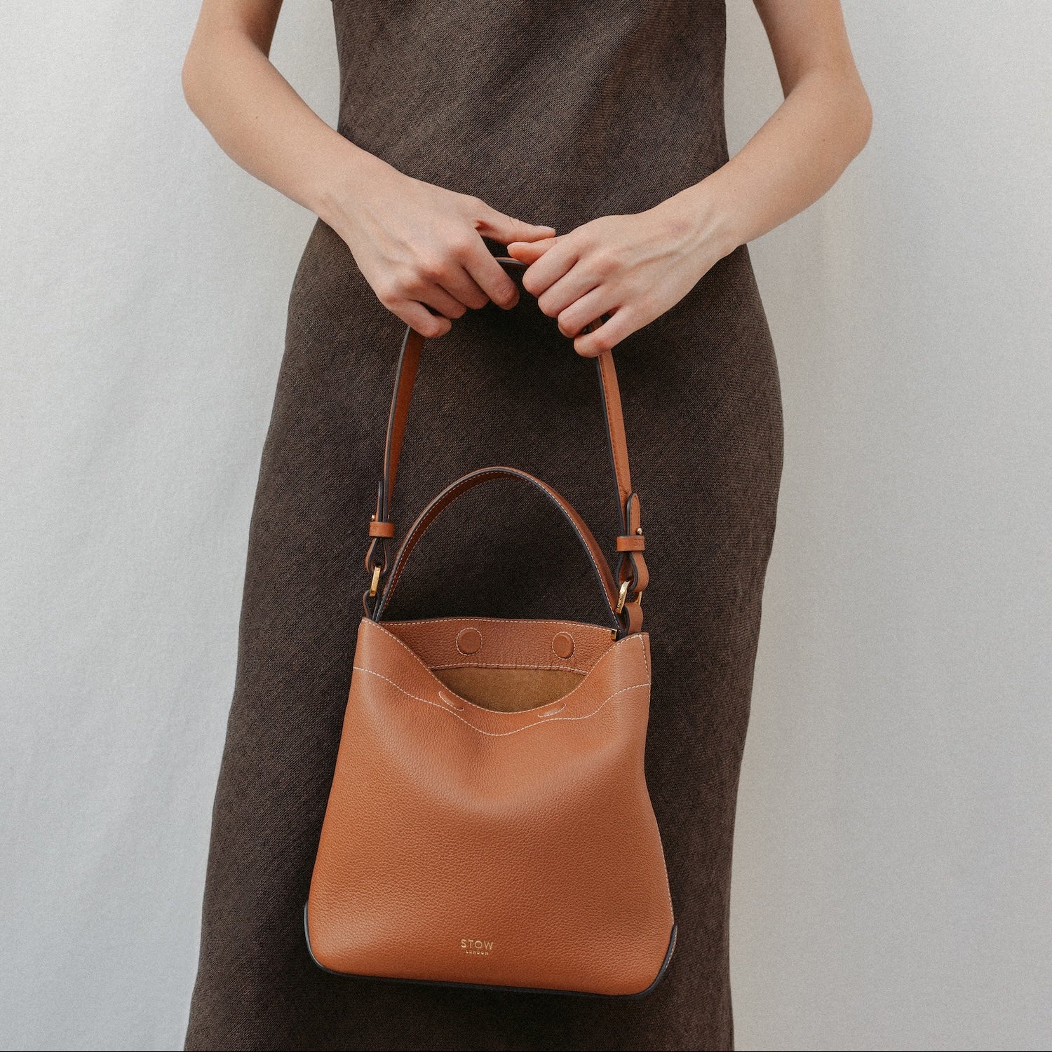 Leather Shoulder Strap for Midi Curve - Image 4