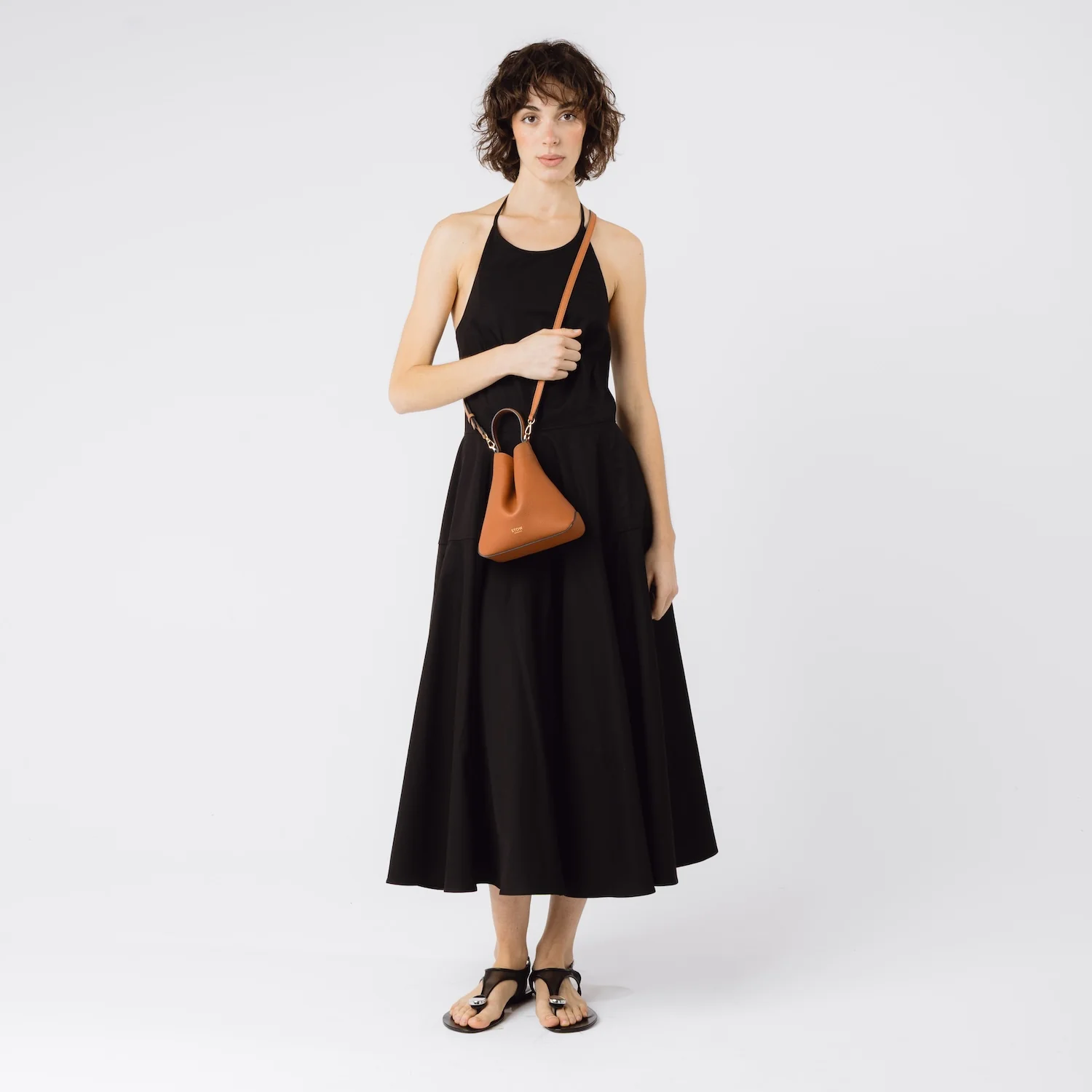 Leather Crossbody Strap for Mini Curve - Image 4