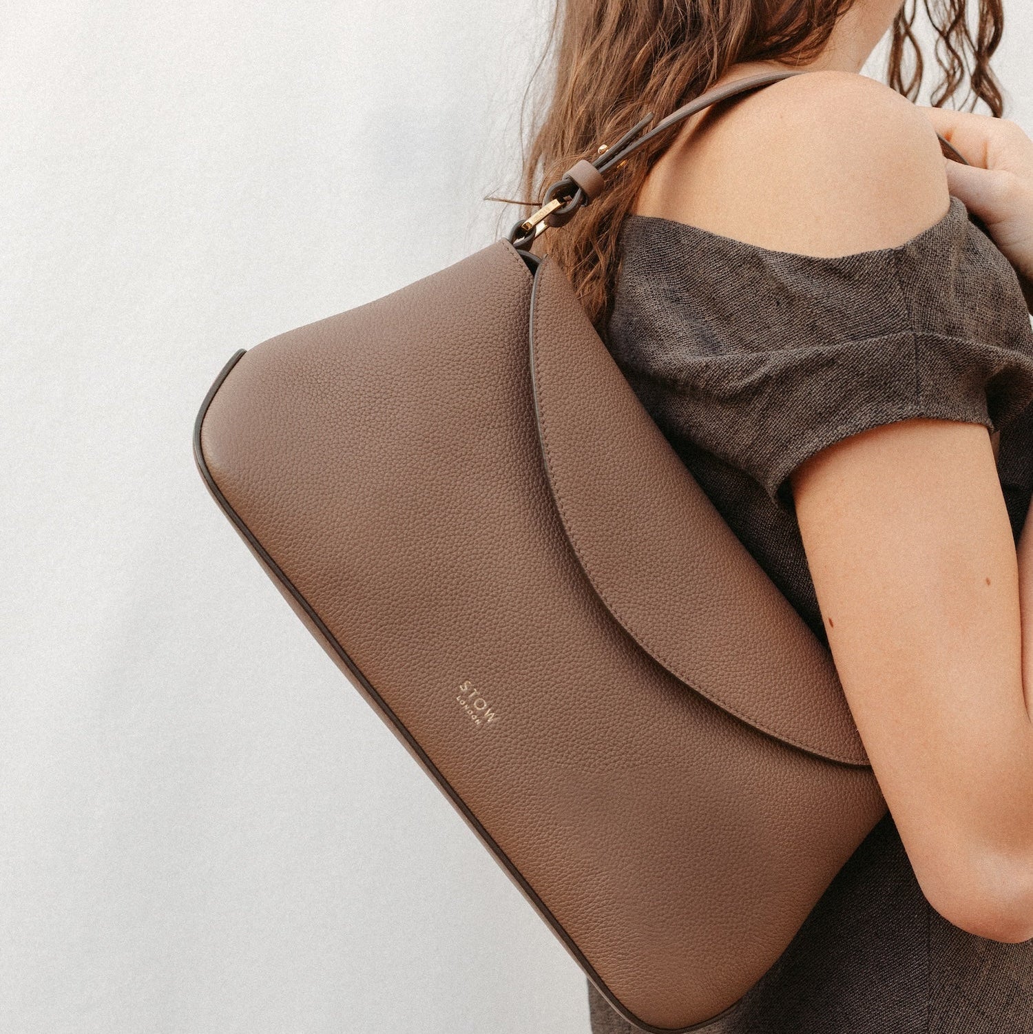 Leather Shoulder Strap for East West - Image 2
