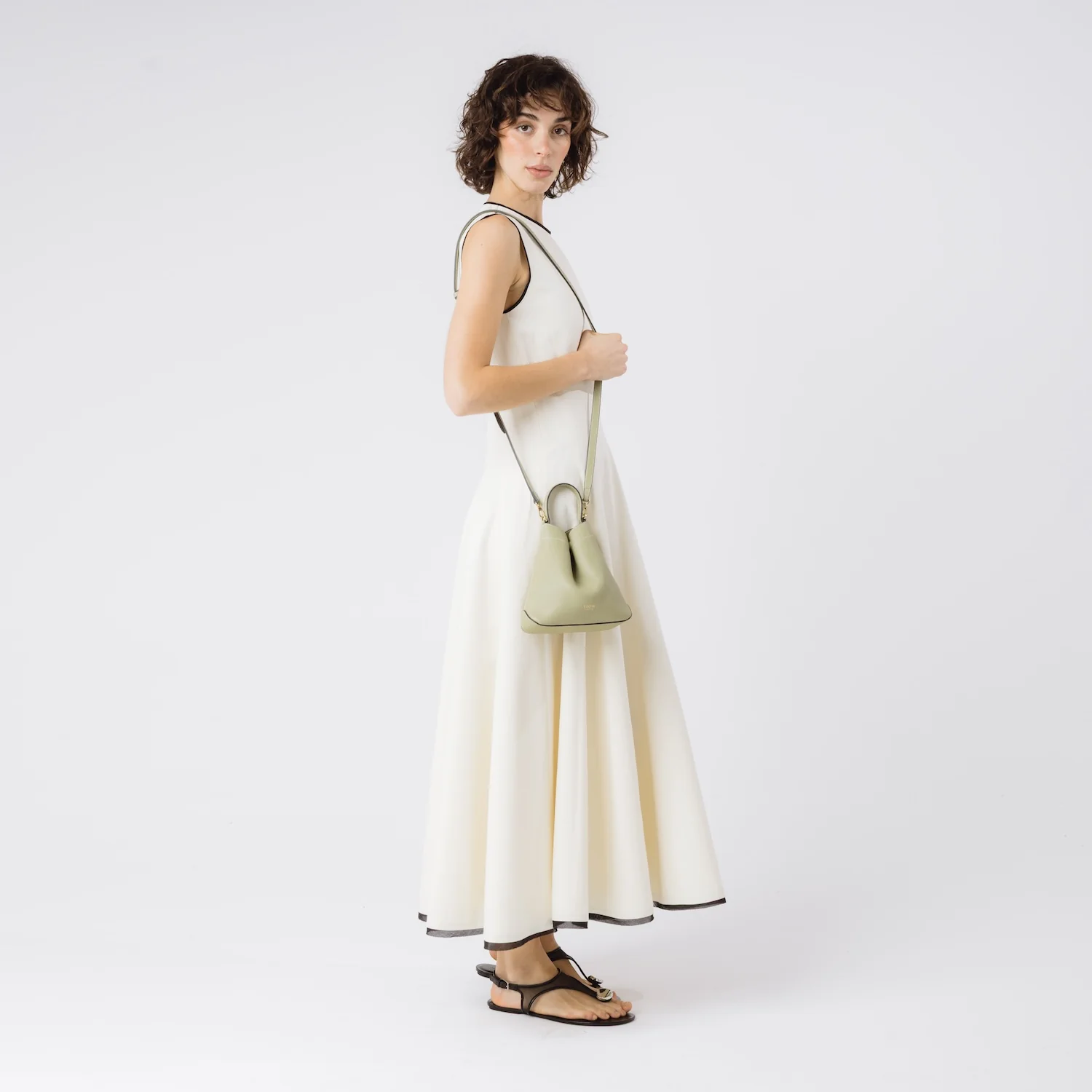 Leather Crossbody Strap for Mini Curve - Image 5