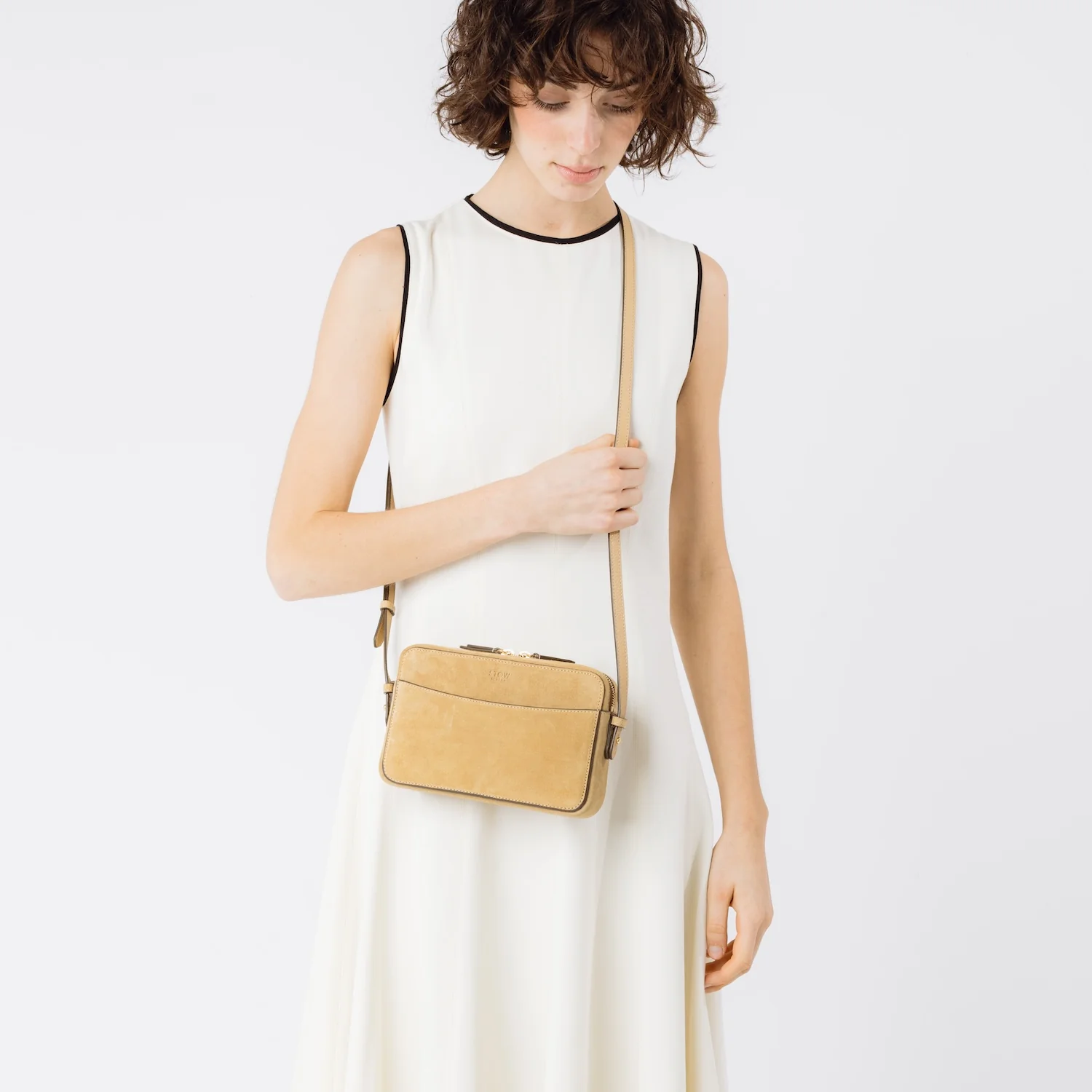Suede Camera Bag - Image 6